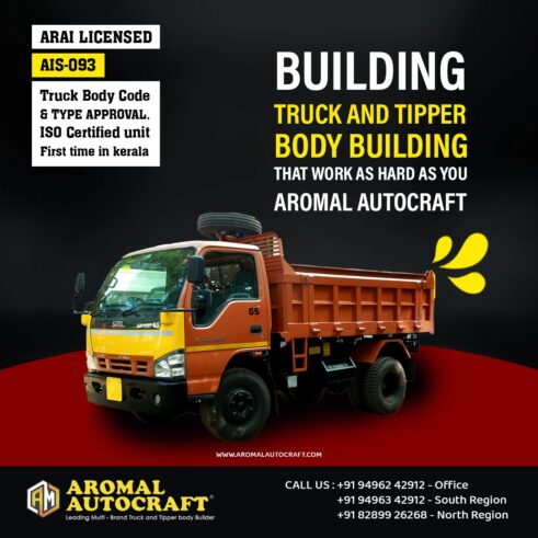 Tipper Body Fabrication in Kerala