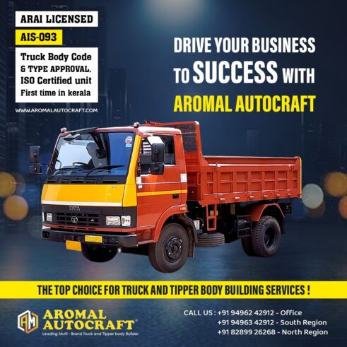 Custom Tipper Body Builders in Kerala